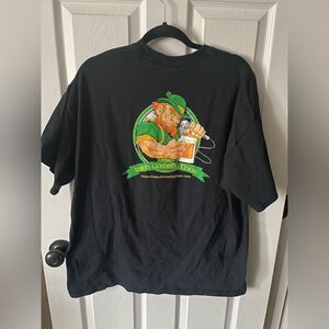 IRISH COMEDY TOUR XL T shirt Dirty Leprechaun beer stein Derrick Keane tee